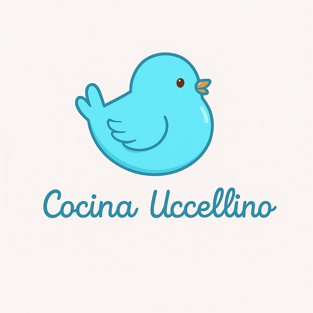 Cocina Uccellino logo, farm-to-table cooking school and spice & tea brand based in Fallbrook, California